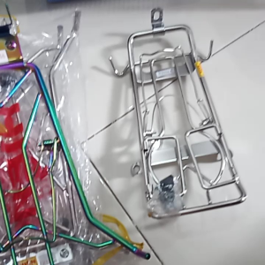 Ba ga xe Exciter. Winner. Ba ga inox không gỉ