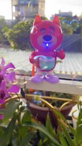 ĐỒ CHƠI LỒNG ĐÈN TRUNG THU HÌNH GẤU DÂU THỔI XÀ PHÒNG HOT TREND TẶNG PIN CÓ ĐÈN VÀ NHẠC QUÀ TẶNG TRUNG THU CHO BÉ