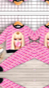 VEW SWEATER ANAK BARBIE FULL PRINTING IMPORT ALOHA KAI