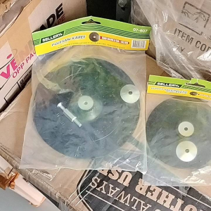 Rubber backing pad dengan arbor SELLERY 5\" (07-605) / 7\" (07-607)