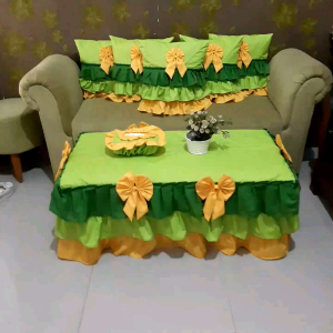 SET SARUNG BANTAL SOFA TAPLAK MEJA TAMU