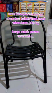 KURSI KANTOR ALMUNIUM KOKOH TAHAN PATAH