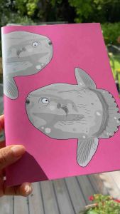 Notebook สมุดโน้ต Club Dive ลายสัตว์ทะเล 10 แบบ ขนาด A5(14x21cm) สำหรับคนชอบ good design สัตว์ทะเล diving snorkel หรือ free diving *ส่งไว*