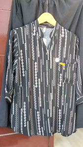 setelan botega motif etnik crinkle air flow super premium wanita tangan 7/8