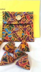 Batik Design FIVE 5 Stones Game with Extra Stone + Carrier