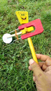 Mainan tradisional etek etek kayu model karakter mainan jadul anak