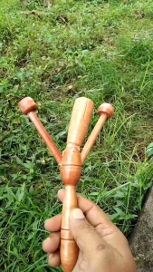 Mainan tradisional etek etek kayu model lonceng mainan jadul anak