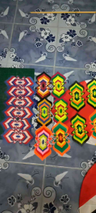 ดอกดุมติดว่าว 7ชั้น ขนาด20×10cm