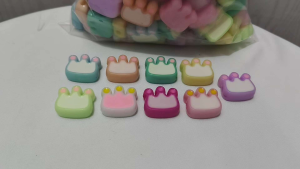 250grams (est.80pcs) Crown Beads 23mm Mix Colors for Bracelet Necklace DIY Jewelry Making Keychain & Craft Supplies