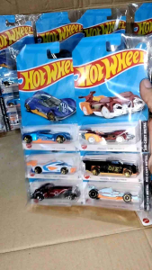 6 PCs set random design class A diecast hot wheels car metal