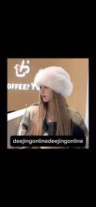 หมวกบักเก็ต ทรงบินนี่ นุ่ม มีขนเฟอร์ ใส่สวย หน้าหนาว (1287)