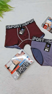 [3 Pcs] Mens Boxer Cotton Spander Lelaki Size M-4XL Comfortable Cotton Briefs Seluar Dalam Lelaki Underwear Menswear 3810/6810