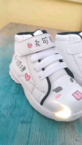 Sepatu Anak Sneaker Motif Japanese DN Real pict laki-laki dan perempuan usia 1-3 Tahun terbaru berkualitas Murah harga sesuai kualitas real pict