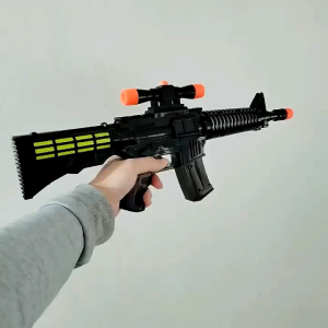 MAINAN ANAK PISTOLAN FLASH GUN Getar Senapan Pistol Toys Tembak Tembakan SUARA MUSIK LAMPU