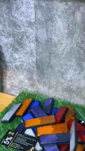 🔥SALE🔥ทับทิมสะท้อนแสง ทับทิมติดท้ายรถมอเตอร์ไซค์ UNIVERSAL ใส่ได้ทุกรุ่น