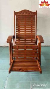 Ghế dây lười gỗ căm xe
