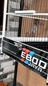 KAKI SANGKAR KOTAK ISI 4 KARET + TOPI KAKI TEBOK MUTE KANDANG BURUNG KAKI TEBOK VARIASI SANGKAR KOTAK