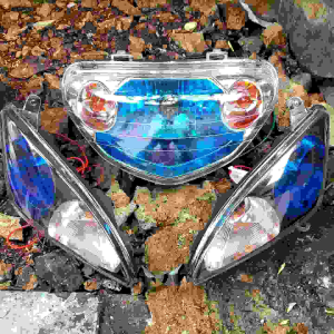 1 PAKET LAMPU DEPAN LAMPU SEN MIO SPORTY/ REFLEKTOR LAMPU DEPAN DAN SEN MIO SPORTY MODEL MX THAILAND BERKUALITAS