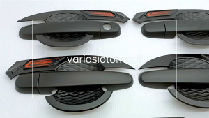 Cover Handle Outer dan Tank Cover Fortuner Black Elegant DIJUAL TERPISAH JUGA