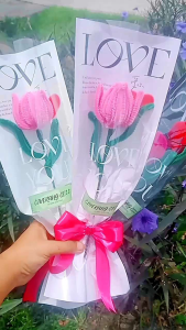 bunga kawat bulu bunga 1 tangkai