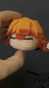 Búp bê Anime Thunder móc thủ công 9cm handmde
