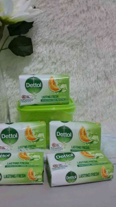 PAKET HEMAT 5 PCS SABUN DETTOL FREE TEMPAT SERBAGUNA