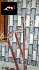 Boot Wash Stand Cross Tempat Cuci/Jemuran Sepatu Helm Motor Trail Universal