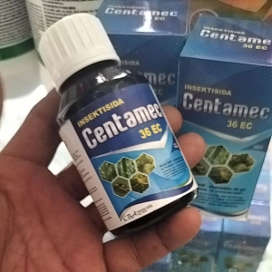 Insektisida Centamec 36 Ec 100ml Abamektin untuk Mengendalikan Keriting Daun dan Kutu Trips