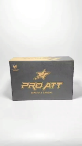 SEPATU PRO ATT ALP 160 V PEREKAT HITAM PUTIH || SEPATU SEKOLAH ANAK CEWEK COWOK PEREKAT HITAM PUTIH