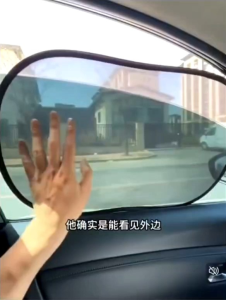 Universal Car Black Window Sunshade Static Electric Film 97% UV Proof Sun Shade Pelindung Cahaya sun shade sun fields film tinited