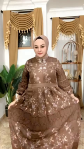 Gamis Katun Bordir Premium: Desain Elegan & Nyaman