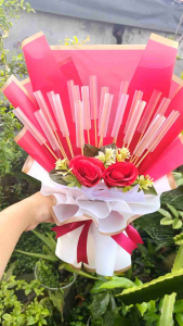 (Ready) BUKET UANG ROLL PENDEK TINGGAK ISI GRATIS KARTU UCAPAN/ BUKET BERBAGAI PERAYAAN