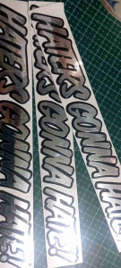 Stiker Mobil Haters Gonna Hate: Desain Unik untuk Penggemar