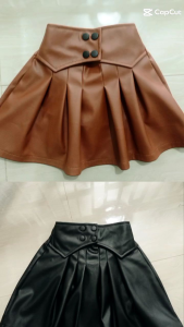 Rok Kulit Anak Perempuan / Rok Rempel Anak Perempuan / Rok Rempel Korean Style Anak
