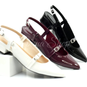 sepatu Mules heels wanita 3cm -sepatu kerja wanita -