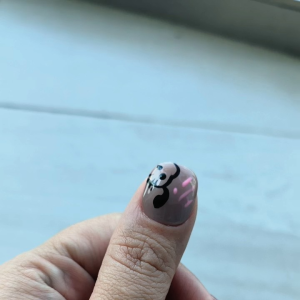 10 PCS PRESS ON NAILS. HANDMADE NAILS SIZE L