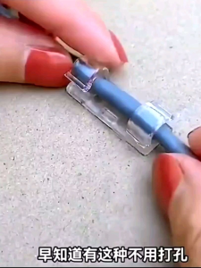 Klip Kabel Organizercable Klip Pengikat Kabel Cablewarna Transparan Isi 20 Per Pack