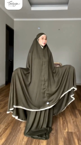 Mukenah Wanita Polos Renda Jumbo Termurah & Terlengkap