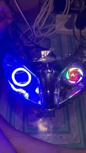 New Reflektor Vario Tecno 110/Vario cw 110 old set W Costume daymaker 2 mata plus set Proji Running kualitas Terbaik