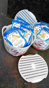 Terbaru 10 Pcs Garam Kemasan & Keranjang Garam Dapur 1Kg Hemat