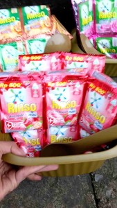 Promo 24 Set Rinso 18ml Gratis Wadah Set Hemat Sabun Rinso Cair