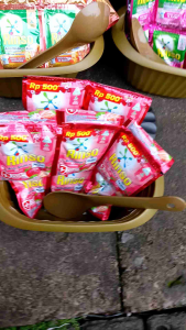 24 pcs sabun rinso liquid cair kemasan 1 set 18ml + 1 set wadah