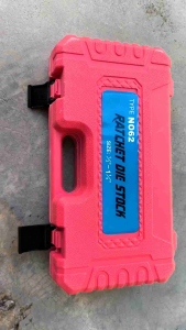 Pipe Threader Manual Ratchet Pipe Threading Kit Die Stock Pllumber