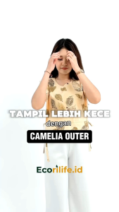 CAMELIA OUTER/Rompi Wanita/Vest Rompi/Outer Wanita/Rompi Vest Wanita/Outer Kekinian/Outer Wanita/Outer Wanita Kekinian/Outer Rompi/Rompi Motif Wanita/Rompi Wanita/Cardigan