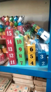 Mainan Edukasi Anak Balok Angka Bertingkat