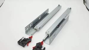 Full extension  under mount invisible drawer slide 18 inches