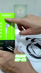 PROMO HEADSET ORAIMO OEP-21 HOLO 2 STEREO EARPHONE MURAH EXTRA JERNIH HANDSFREE