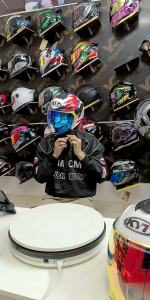 Mũ bảo hiểm 3/4 2 kính chống nước Royce XH01 Tem Helmet