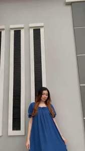 Nadhira Ruffle Dress Crinkle Premium