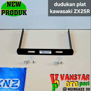 breket dudukan plat nomor kolong KAWASAKI ZX25R set baut